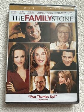 The Family Stone DVD - White & Red Cover